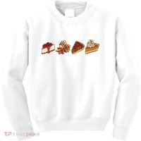 Thanksgiving Pie Pumpkin Kids Sweatshirt thumb 0