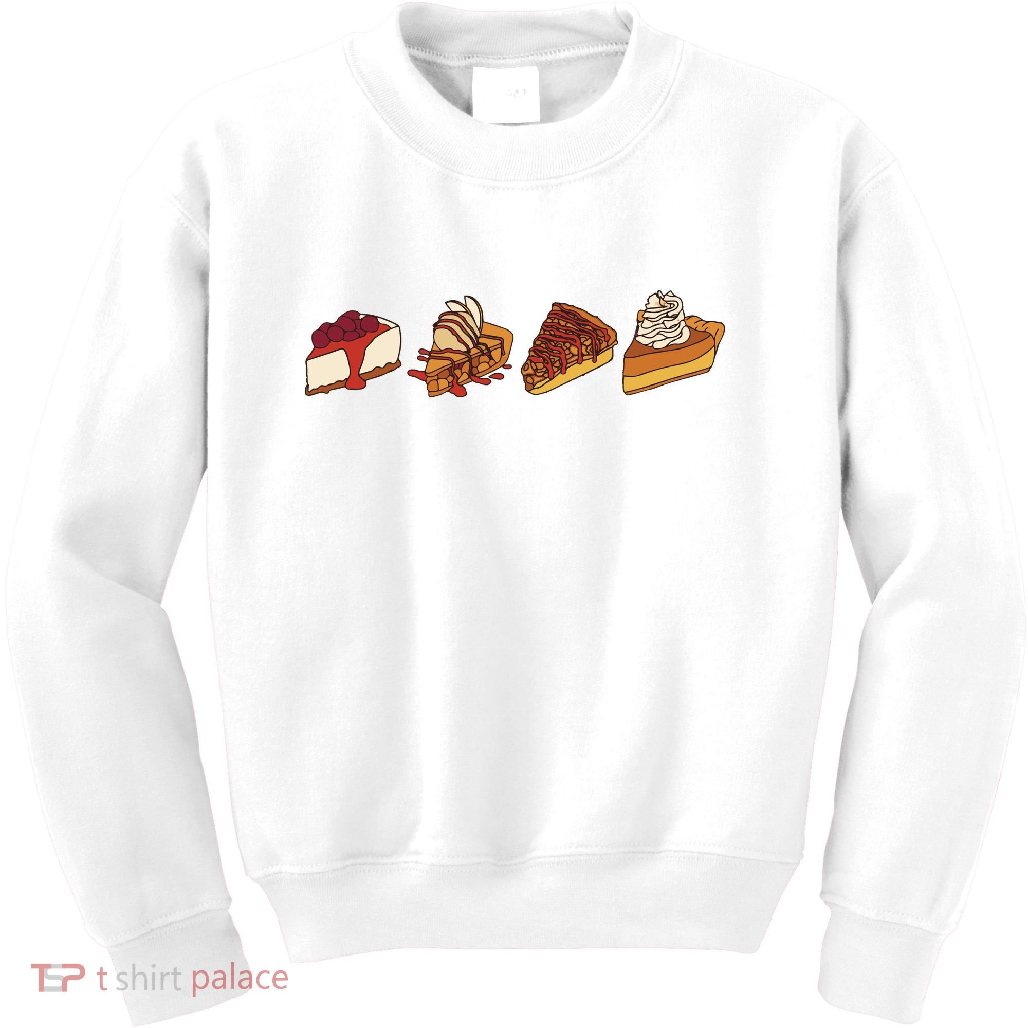 Thanksgiving Pie Pumpkin Kids Sweatshirt