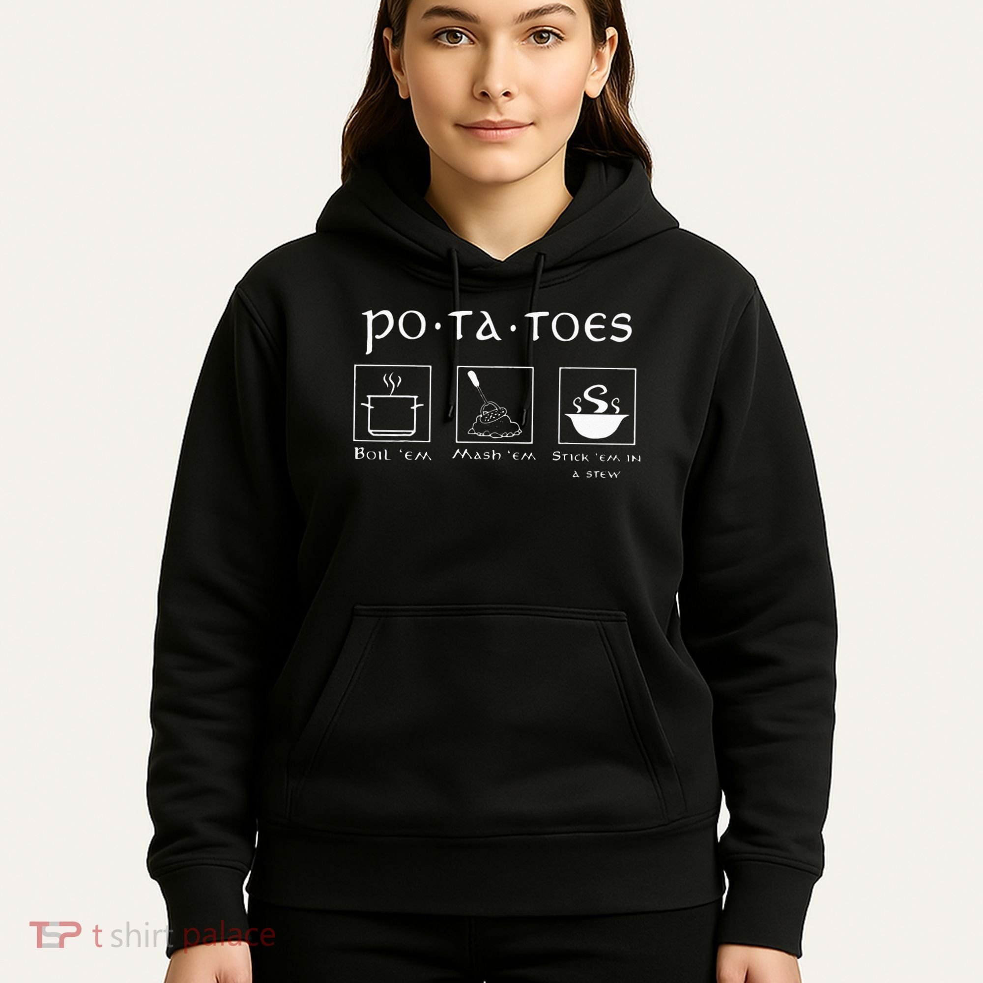 Taters Potatoes Potato Tater Hoodie
