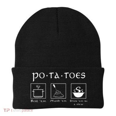 Taters Potatoes Potato Tater Beanie
