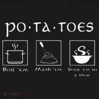 Taters Potatoes Potato Tater Polo thumb 3