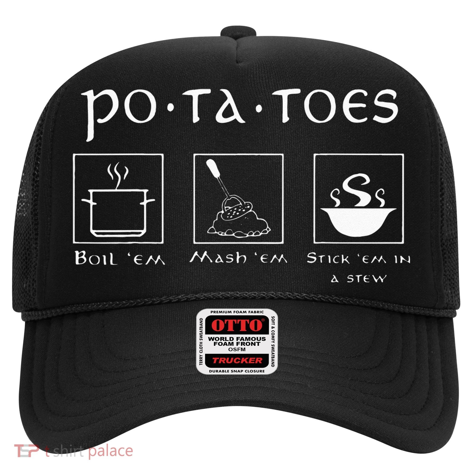 Taters Potatoes Potato Tater Hat