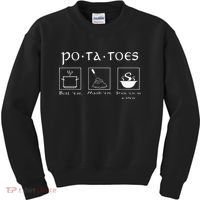 Taters Potatoes Potato Tater Kids Sweatshirt thumb 0
