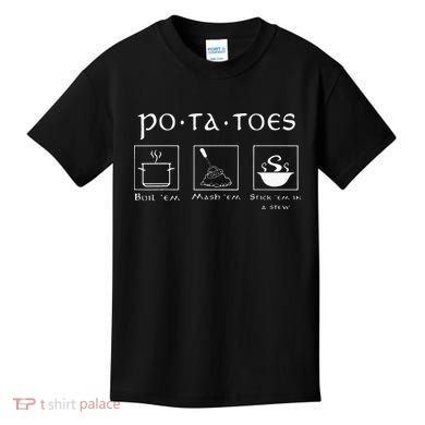Taters Potatoes Potato Tater Kids T-Shirt