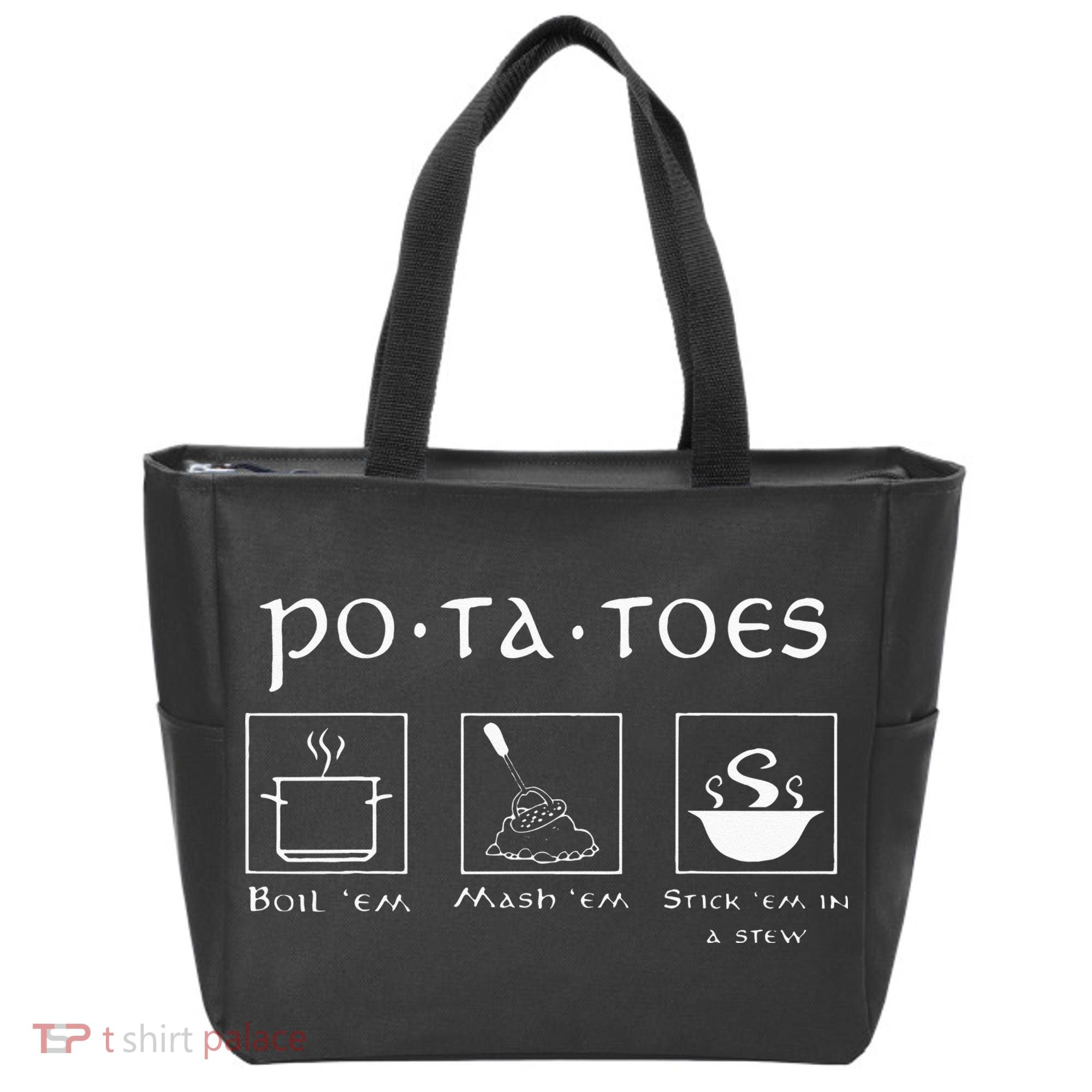 Taters Potatoes Potato Tater Tote Bag