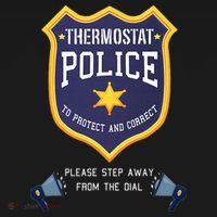 Thermostat Police Please Step Away From The Dial Dad Jokes Women's Hoodie thumb 2