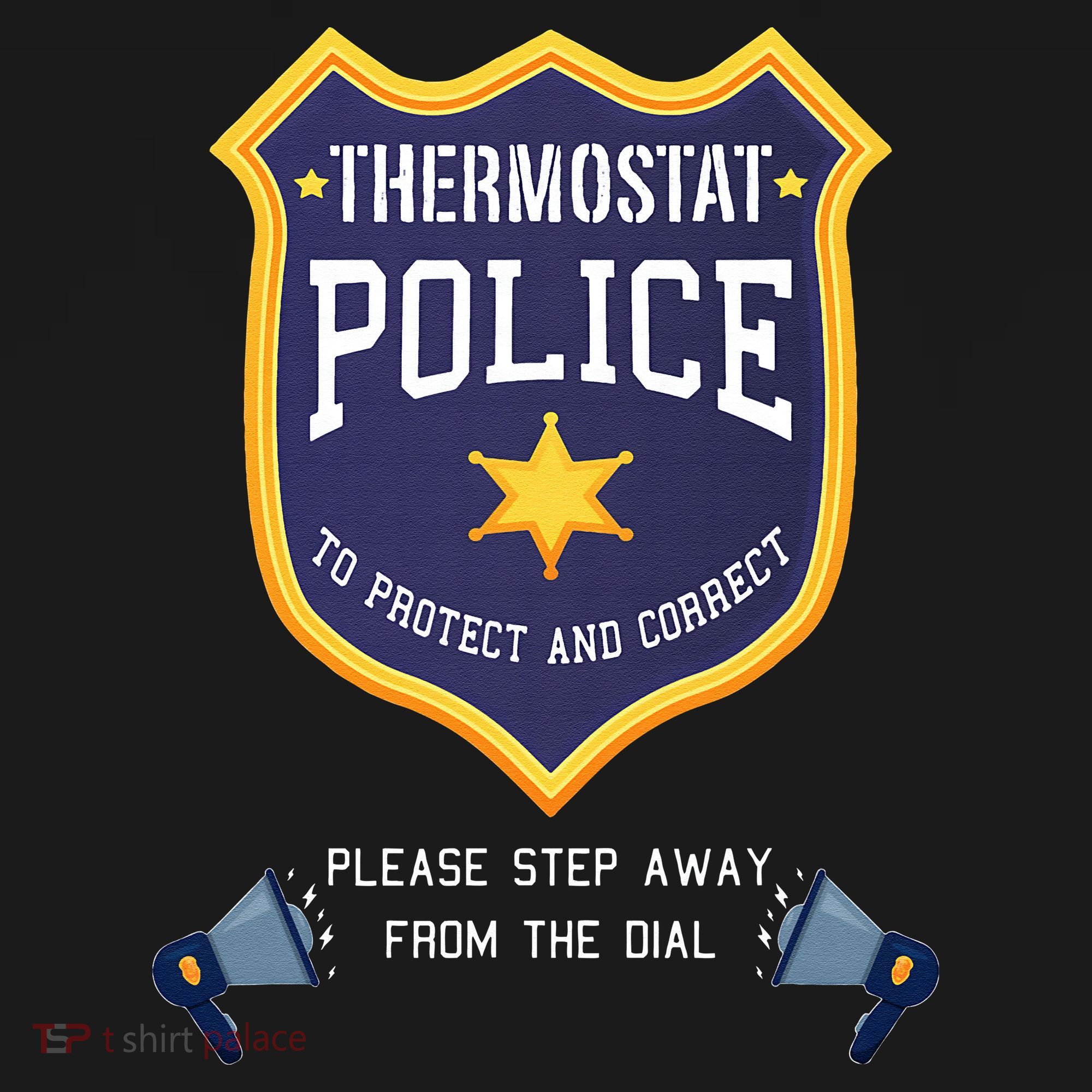Thermostat Police Please Step Away From The Dial Dad Jokes Women's Tank Top
