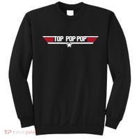 Top Pop Pop Funny Father's Day Dad Grandpa Gifts Sweatshirt thumb 0