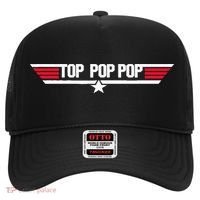 Top Pop Pop Funny Father's Day Dad Grandpa Gifts Hat thumb 0