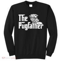 The Pugfather Pug Dad Fathers Day Gift Pug Lovers Sweatshirt thumb 0
