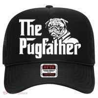 The Pugfather Pug Dad Fathers Day Gift Pug Lovers Hat thumb 0