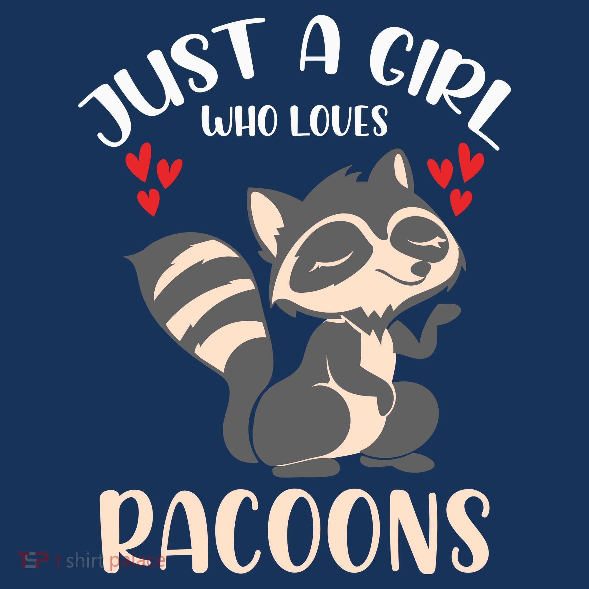 Trash Panda Raccoons Animal Just A Girl Who Loves Racoon Mousepad