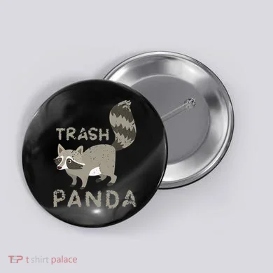 Trash Panda Racoon Button