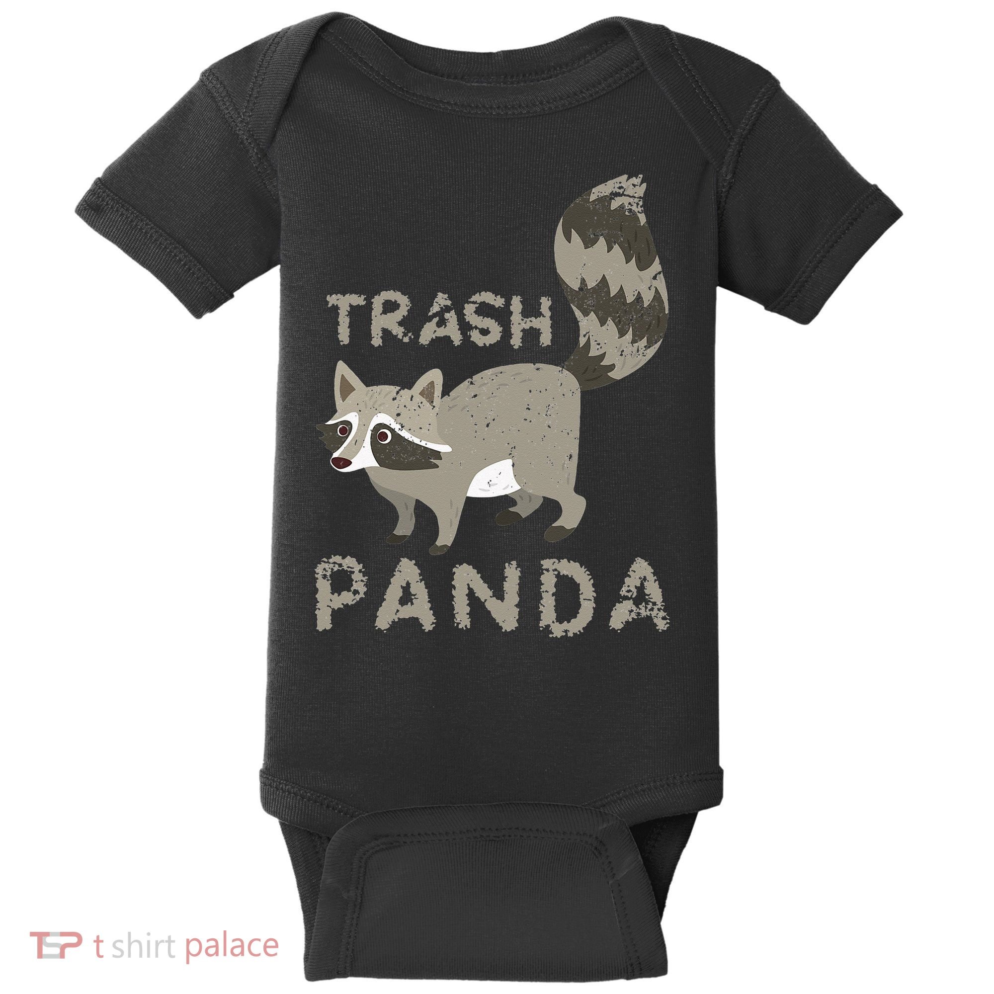 Trash Panda Racoon Baby Bodysuit