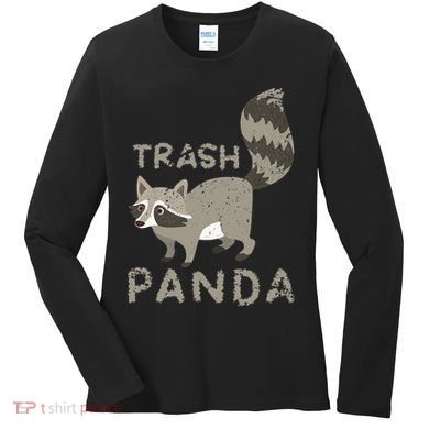 Trash Panda Racoon Women's Long Sleeve Shirt