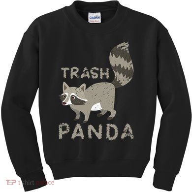 Trash Panda Racoon Kids Sweatshirt