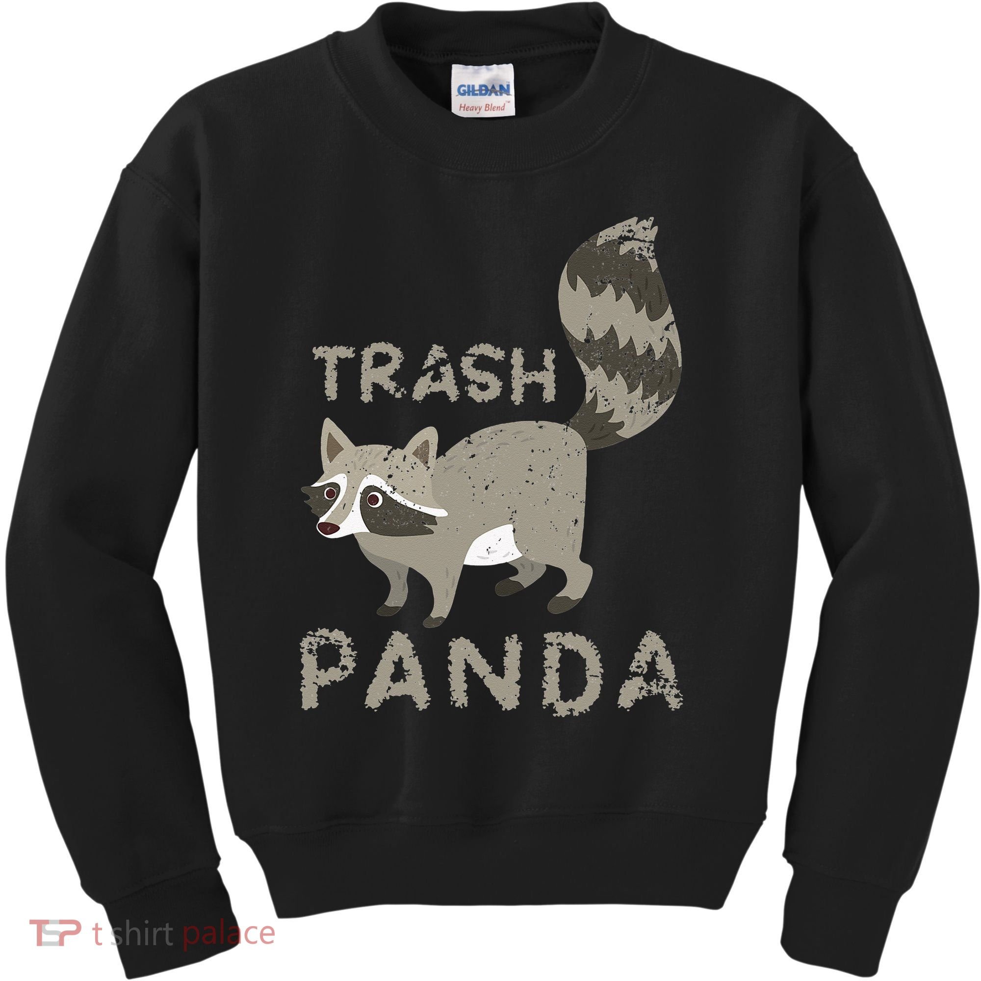 Trash Panda Racoon Kids Sweatshirt