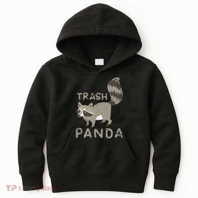 Trash Panda Racoon Kids Hoodie