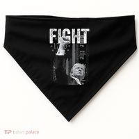 Trump Pennsylvania Rally Fight! USA-Made Doggie Bandana thumb 0