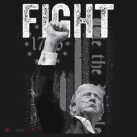 Trump Pennsylvania Rally Fight! Ornament thumb 1