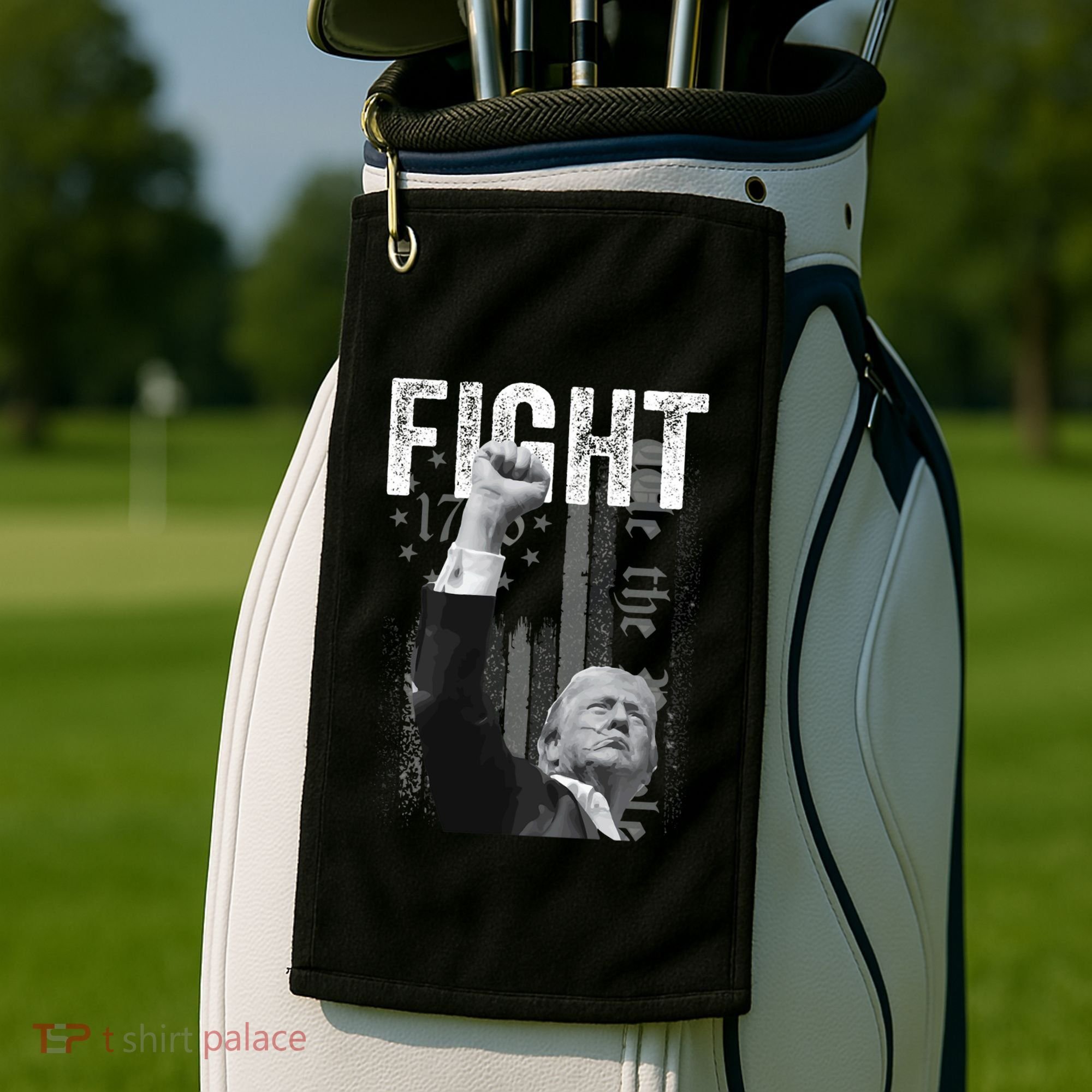 Trump Pennsylvania Rally Fight! Golf Towel