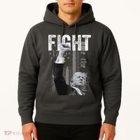 Trump Pennsylvania Rally Fight! Hoodie thumb 2