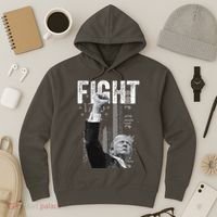 Trump Pennsylvania Rally Fight! Hoodie thumb 3