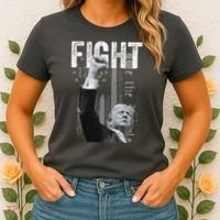 Trump Pennsylvania Rally Fight! Women's T-Shirt thumb 2