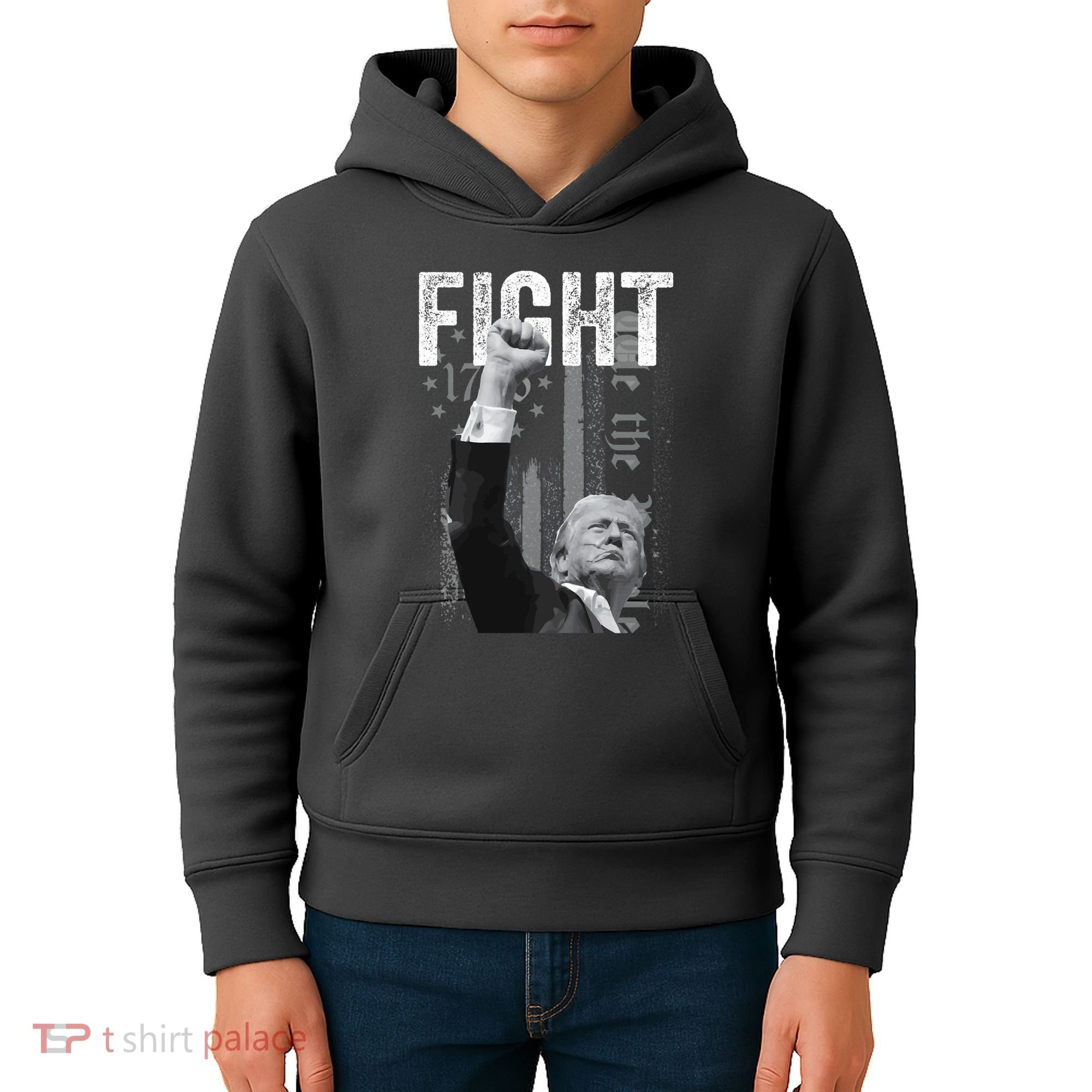 Trump Pennsylvania Rally Fight! Kids Hoodie