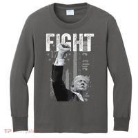 Trump Pennsylvania Rally Fight! Kids Long Sleeve Shirt thumb 0