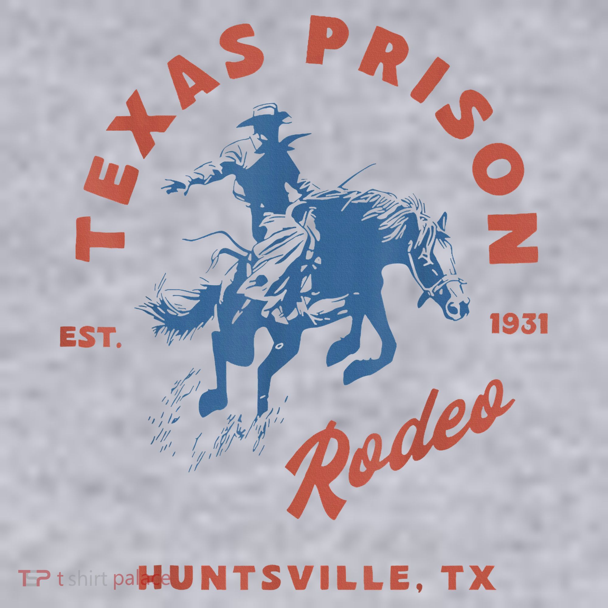 Texas Prison Rodeo Cowboy Western Women's Sweatshirt