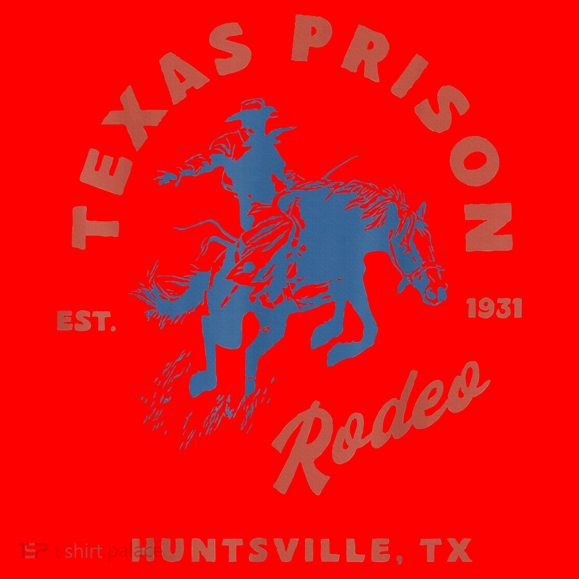 Texas Prison Rodeo Cowboy Western Santa Hat