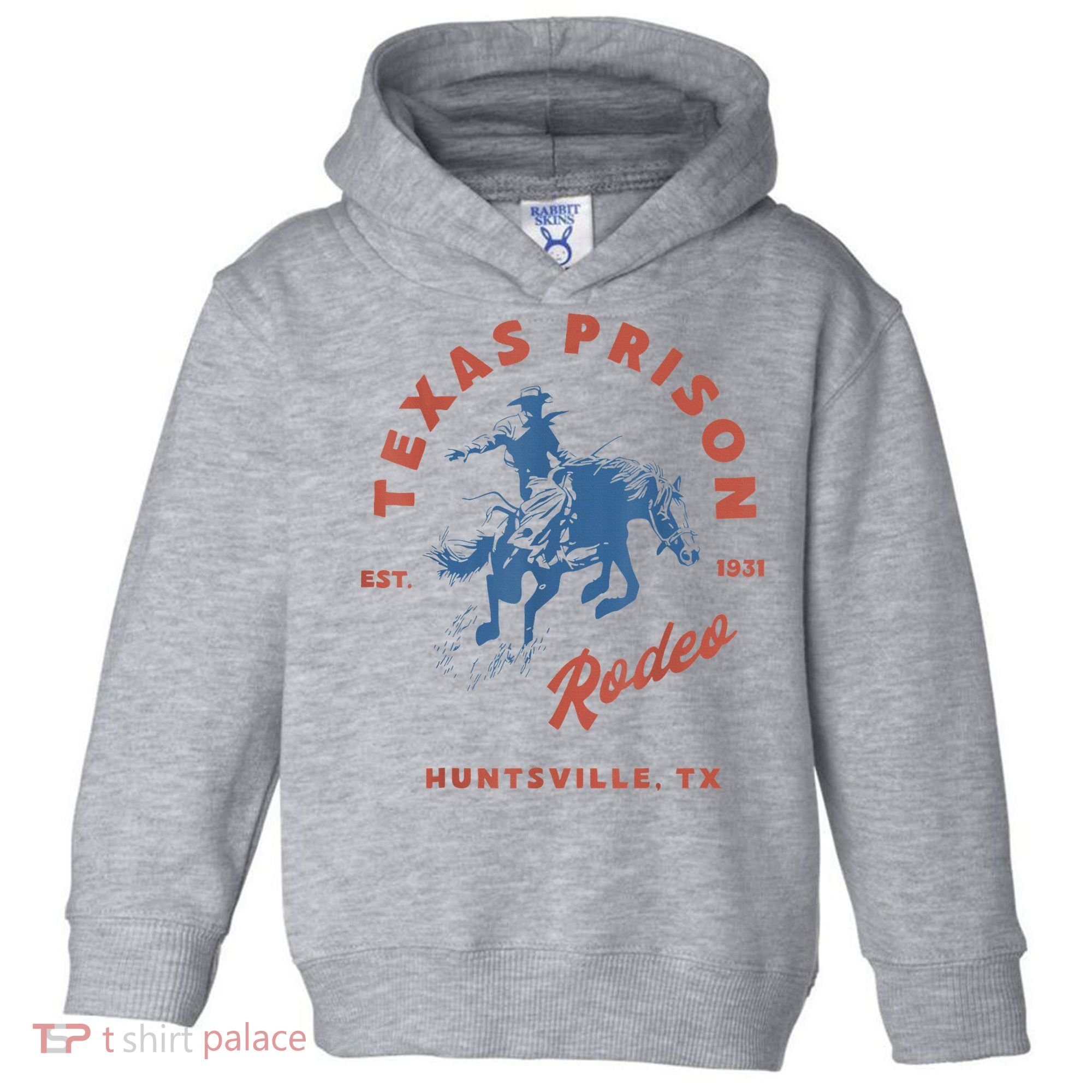 Texas Prison Rodeo Cowboy Western Toddler Hoodie