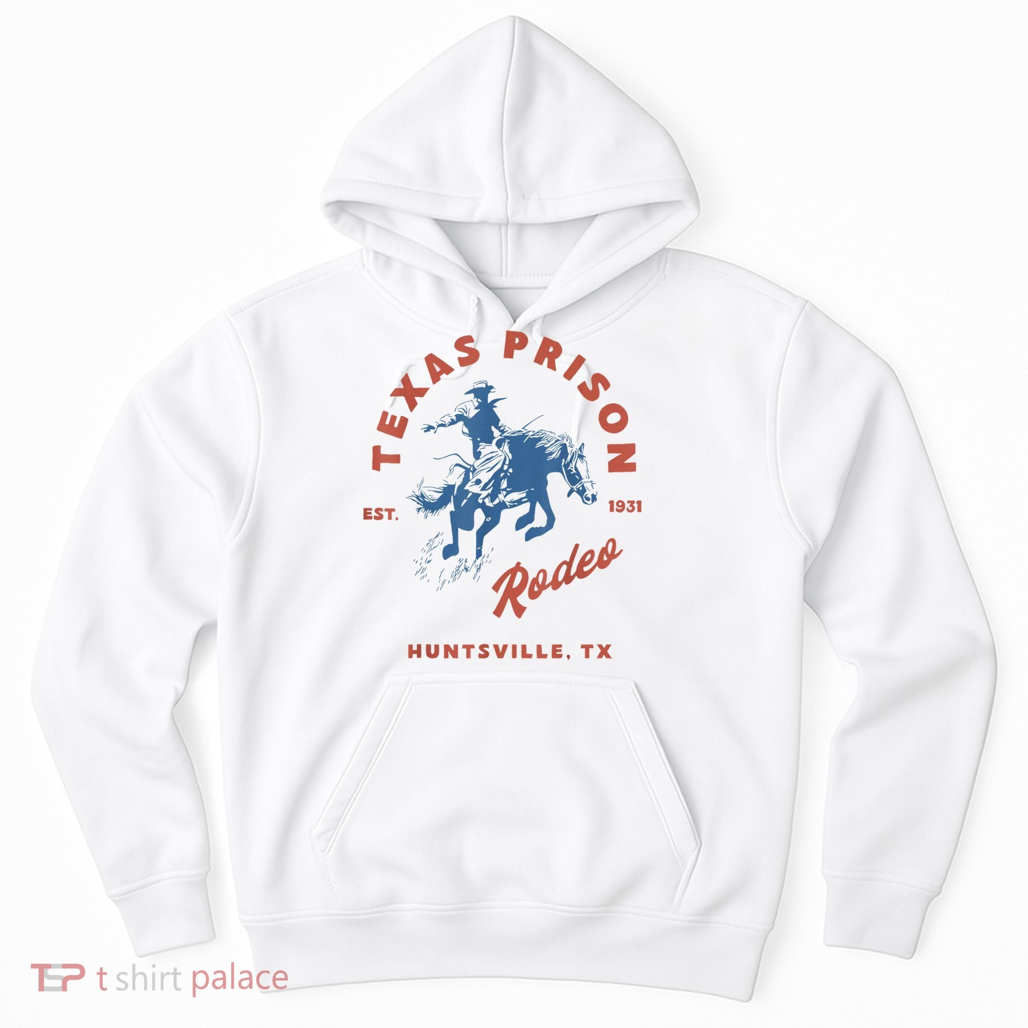Texas Prison Rodeo Cowboy Western Hoodie