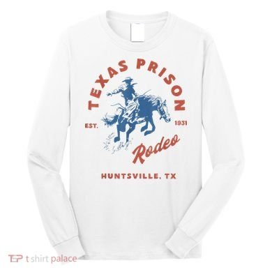 Texas Prison Rodeo Cowboy Western Long Sleeve Shirt
