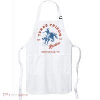Texas Prison Rodeo Cowboy Western Apron thumb 0