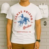 Texas Prison Rodeo Cowboy Western T-Shirt thumb 6