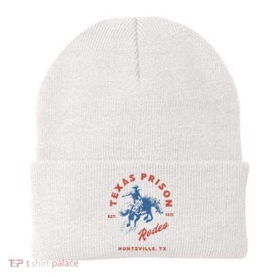 Texas Prison Rodeo Cowboy Western Beanie