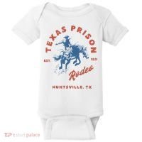 Texas Prison Rodeo Cowboy Western Baby Bodysuit thumb 0