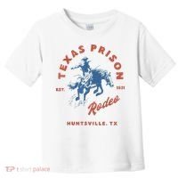 Texas Prison Rodeo Cowboy Western Toddler T-Shirt thumb 0