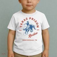 Texas Prison Rodeo Cowboy Western Toddler T-Shirt thumb 2