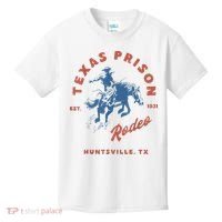 Texas Prison Rodeo Cowboy Western Kids T-Shirt thumb 0