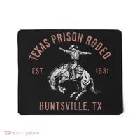 Texas Prison Rodeo Huntsville Est 1931 Mousepad thumb 0