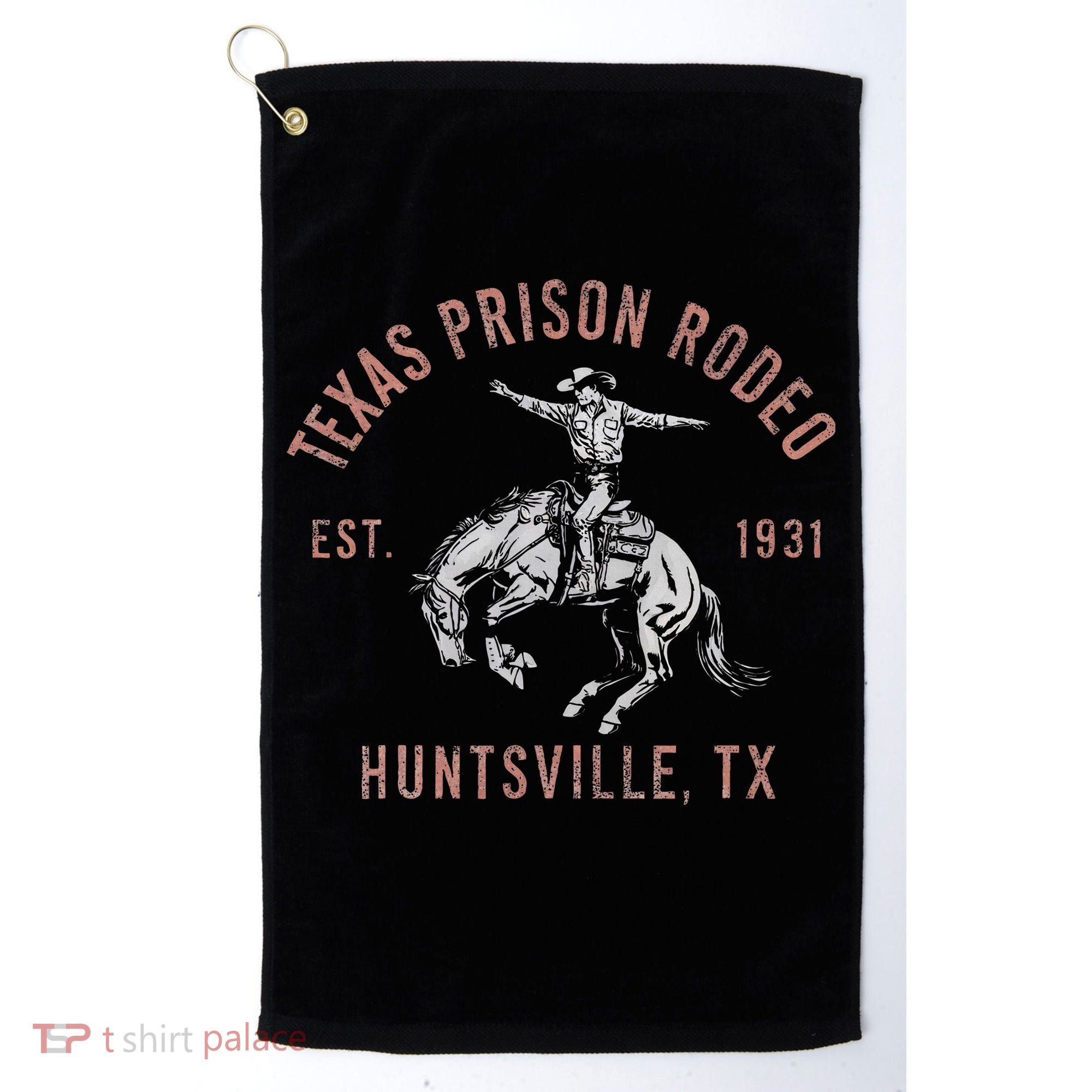 Texas Prison Rodeo Huntsville Est 1931 Golf Towel