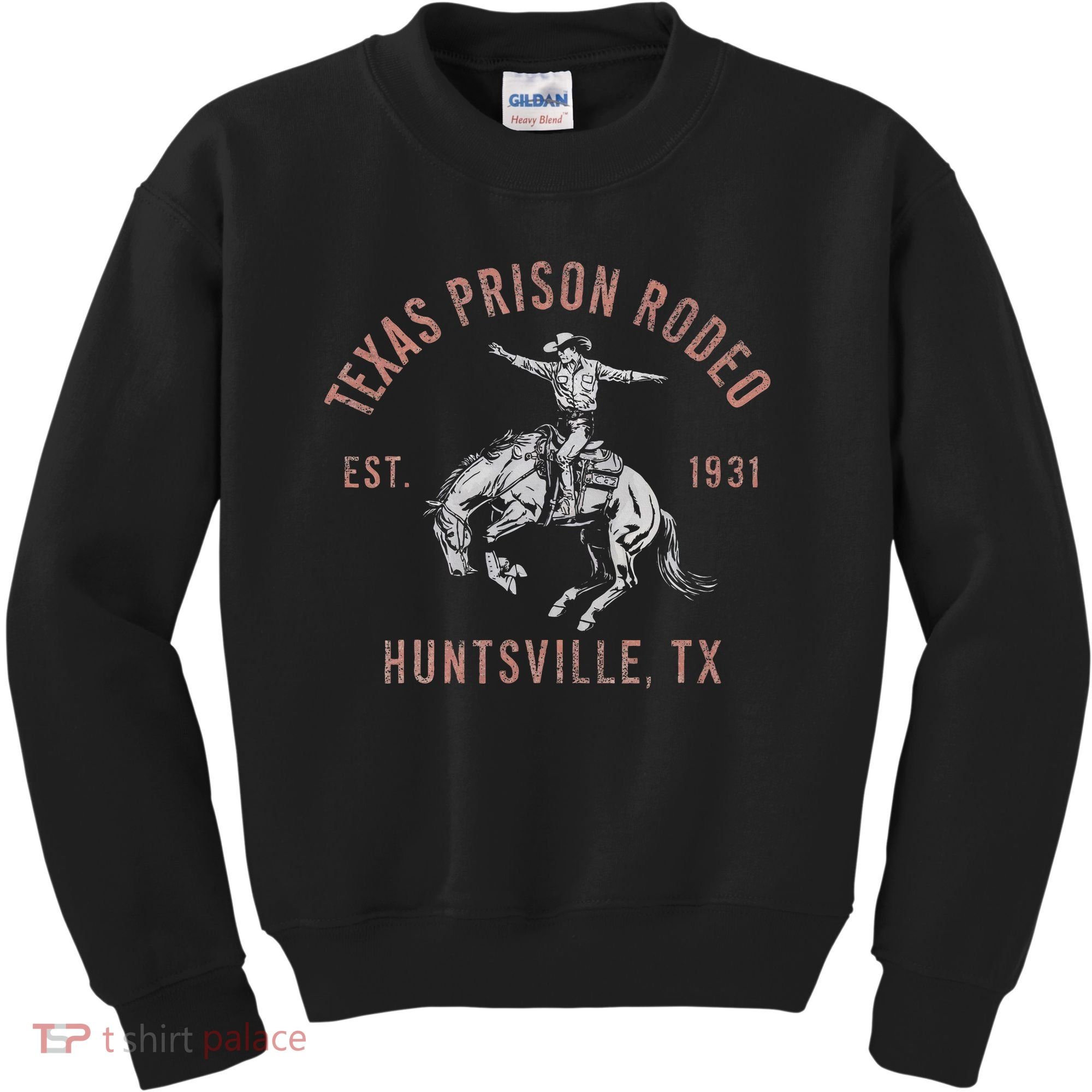 Texas Prison Rodeo Huntsville Est 1931 Kids Sweatshirt