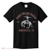 Texas Prison Rodeo Huntsville Est 1931 Kids T-Shirt thumb 0
