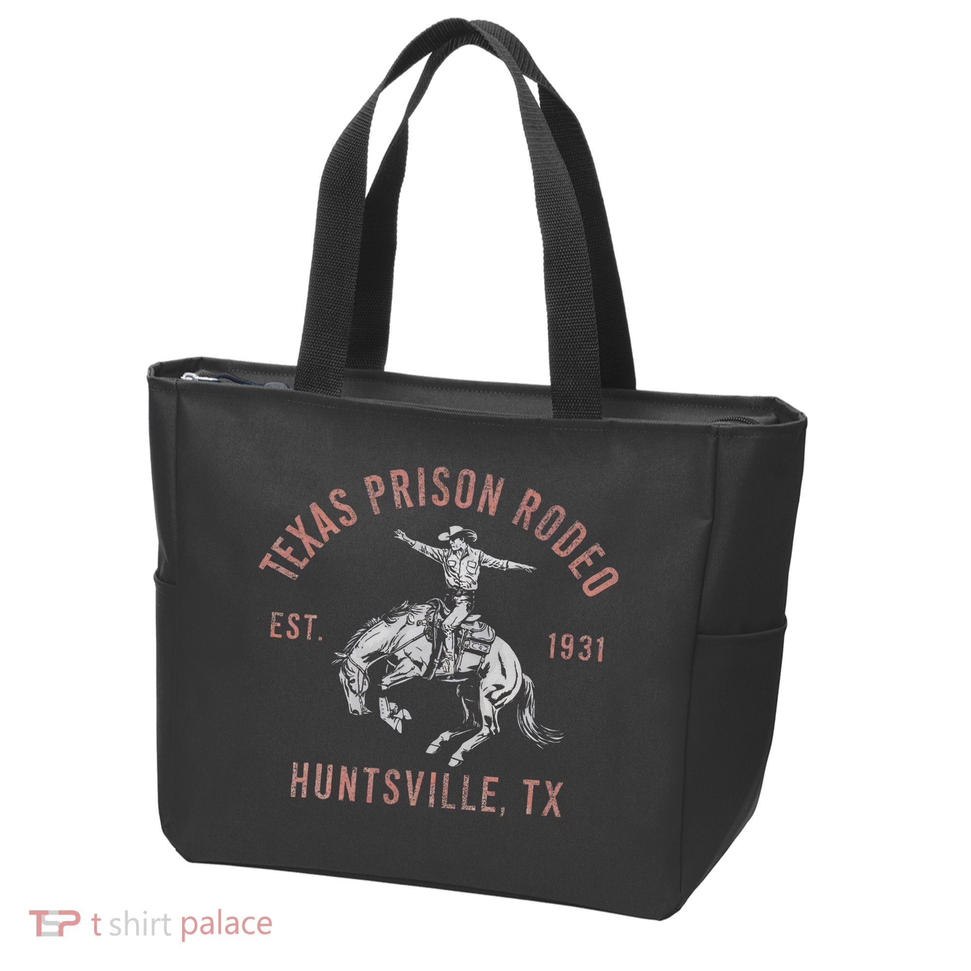 Texas Prison Rodeo Huntsville Est 1931 Tote Bag