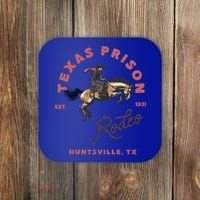 Texas Prison Rodeo Cowboy Western Coaster thumb 0