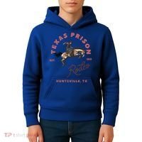 Texas Prison Rodeo Cowboy Western Kids Hoodie thumb 4