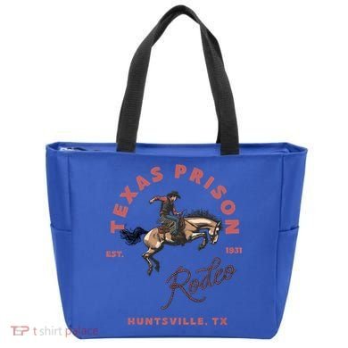Texas Prison Rodeo Cowboy Western Tote Bag